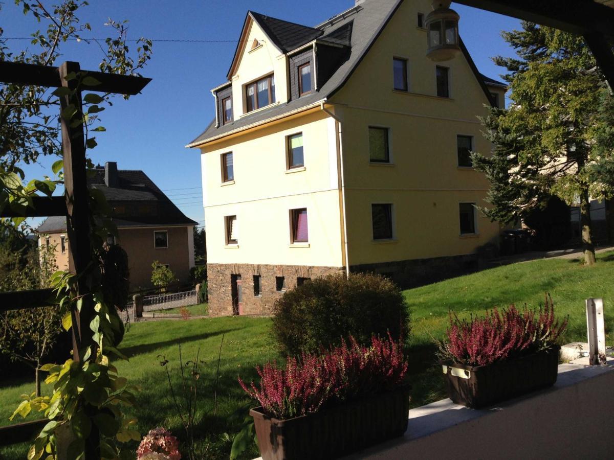 Am Balkon Des Erzgebirges Apartment Bernsbach Ngoại thất bức ảnh